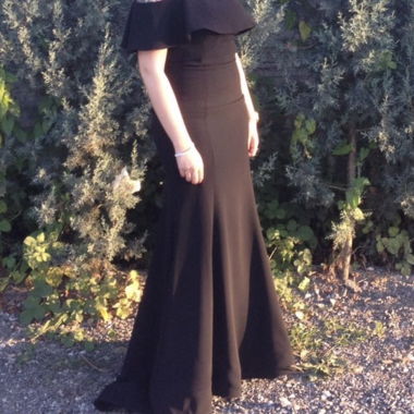 Elegante abito da sera nero