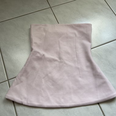 Pink Bandeau Top