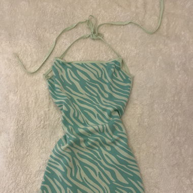 Robe zébrée 