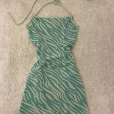 Robe zébrée 