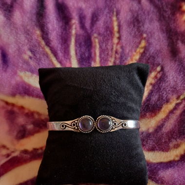 Bracciale regolabile placcato argento 925