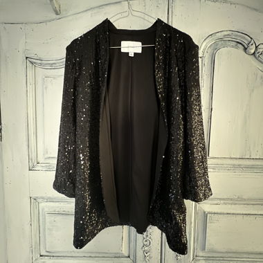 Blazer con paillettes