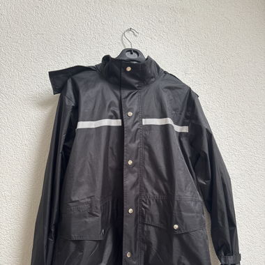 Regenjacke Schwarz
