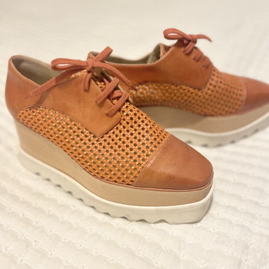 Chaussures à plateforme à lacets Stella McCartney