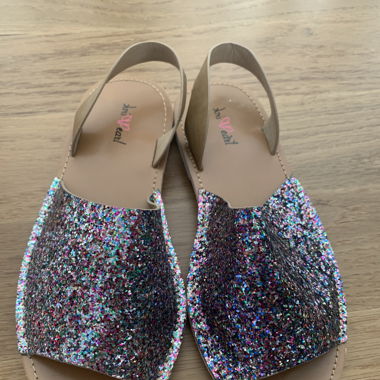 Glitter shoes