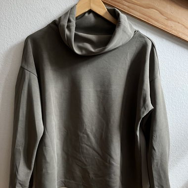 Opus Sweatshirt mit Stehkragen