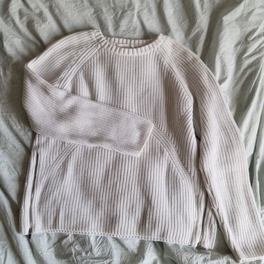 Maglione in maglia bianco, S/36