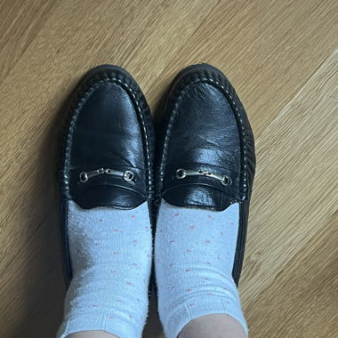 Black Gemo Loafers