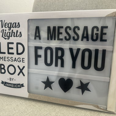 Boîte à messages LED