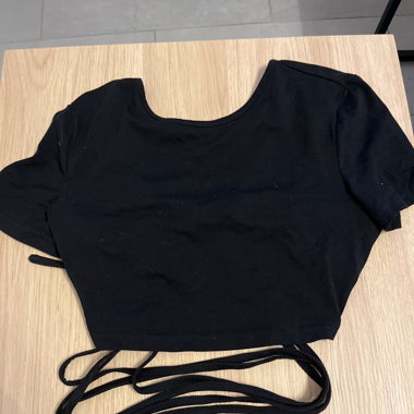 Crop top dos croisé 