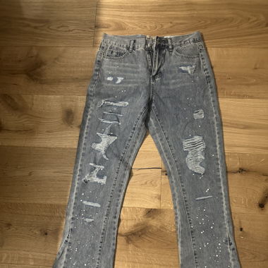 Flared Denim Jeans