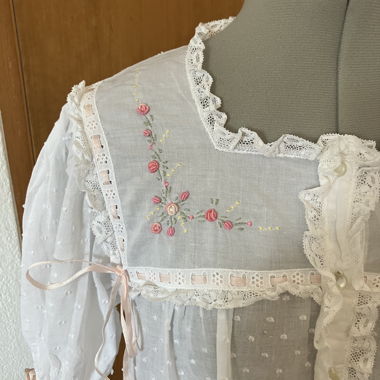 Vintage Plumetis Nightshirt