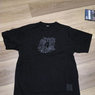 T-shirt nero Cop and Rock