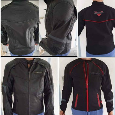 Töff Lederjacke Damen Gr. M