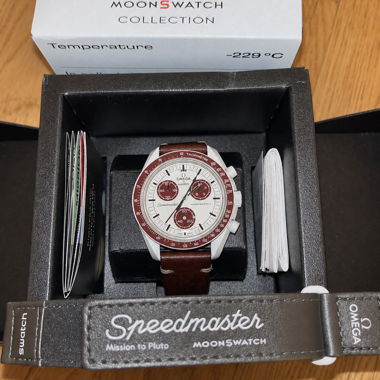 Omega Swatch Mission to Pluto Set
