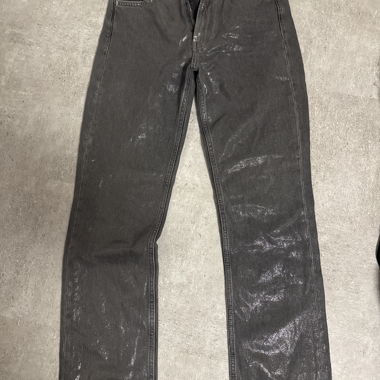 Zara Grey Shimmer Jeans
