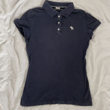 vintage navy top