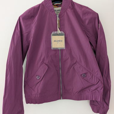 Veste bomber Dolomite violette S pour femmes neuve