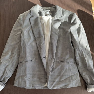 Karierter Blazer