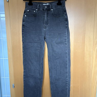 Black-Grey Pull&Bear Jeans