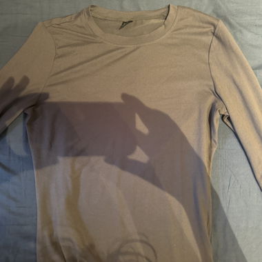 Grey Long-Sleeve T-Shirt