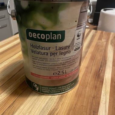 Oecoplan impregnante per legno noce usato ca. 1 l