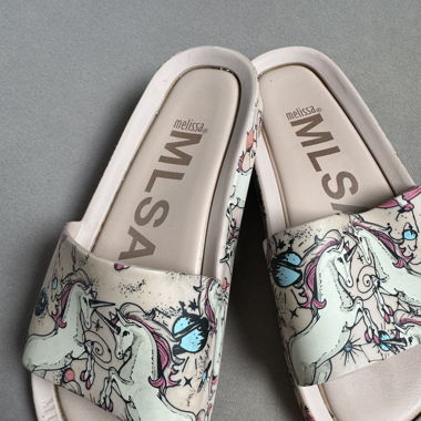 Melissa Unicorn Sommersandalen in Rosa Gr. 37
