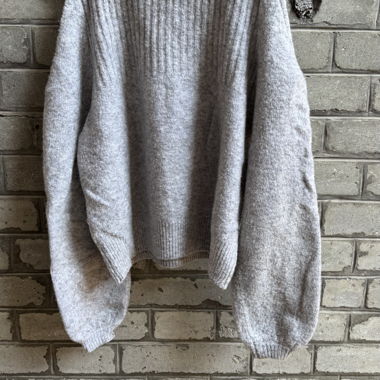 Strickpullover Schulterfrei