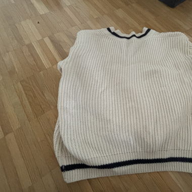 Strick Pullover beige