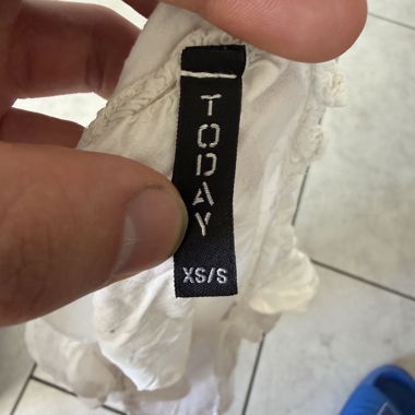 Weisses Top XS/S
