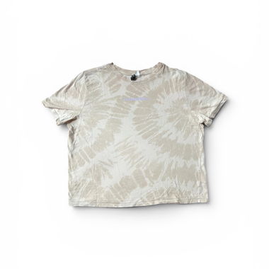 T-shirt beige tie-dye
