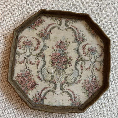 Vassoio ottagonale vintage