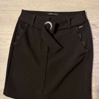 Jupe noire Armani Exchange avec ceinture