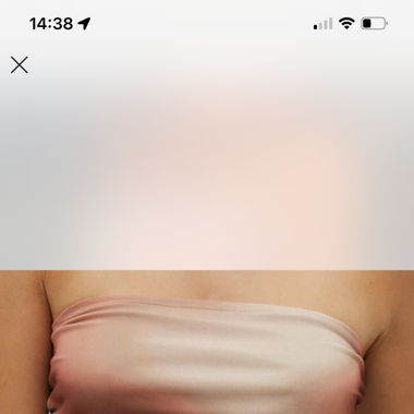 Stradivarius printed Bandeau Top