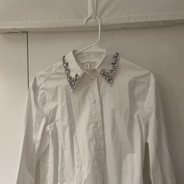 Chemise H&M avec cristaux