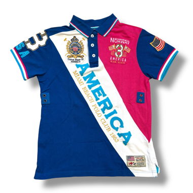 Miami Beach Polo Club "America" polo shirt