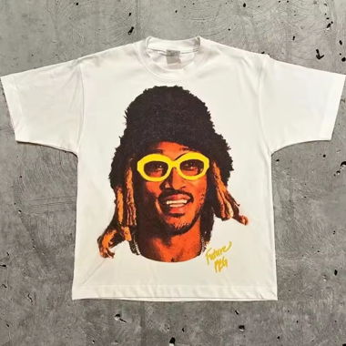 Y2K RAPPER FUTURE PRINT T-SHIRT
