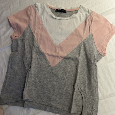 Grey Pink T-Shirt