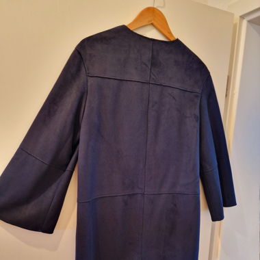 Veste bleu en dain