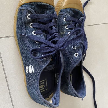 Baskets G-Star RAW en jean bleu