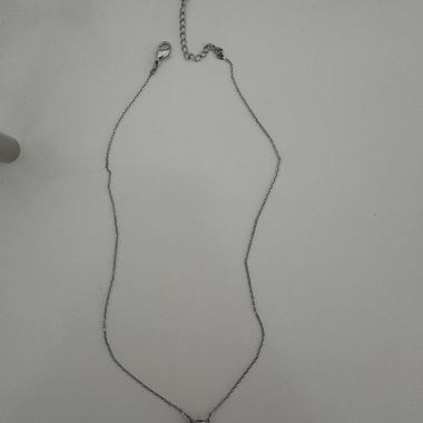 Collana Swarovski color argento con pietra