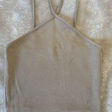 Beige Zara top