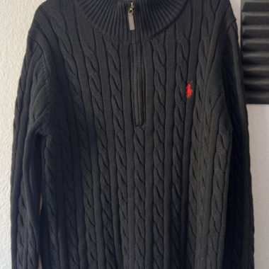 Polo Ralph Lauren Zip Sweater Black