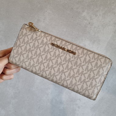 Portafoglio Michael Kors beige/rosa
