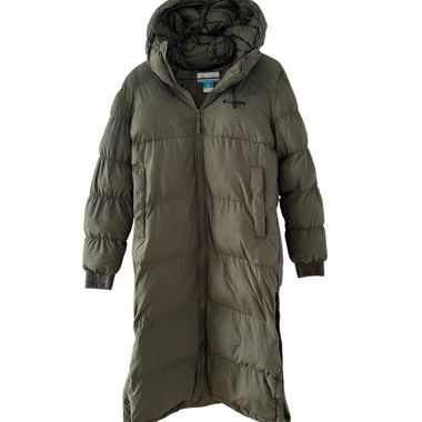 Manteau long Columbia kaki