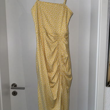 Yellow Dress with White Flowers