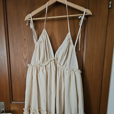Cream Dress