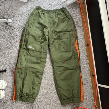 Pantaloni A1 in denim stile bomberjacket