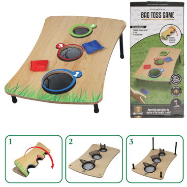 Gioco di lancio con sacchetti in legno (NUOVO)