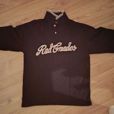 Polo noir rétro H&M oversize